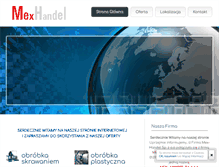 Tablet Screenshot of mexhandel.pl